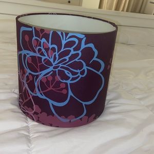 Purple Flowers Lamp Shade